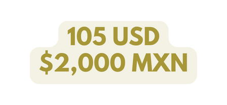 105 USD 2 000 MXN