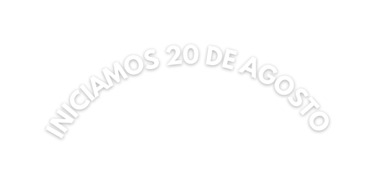 INICIAMOS 20 DE AGOSTO